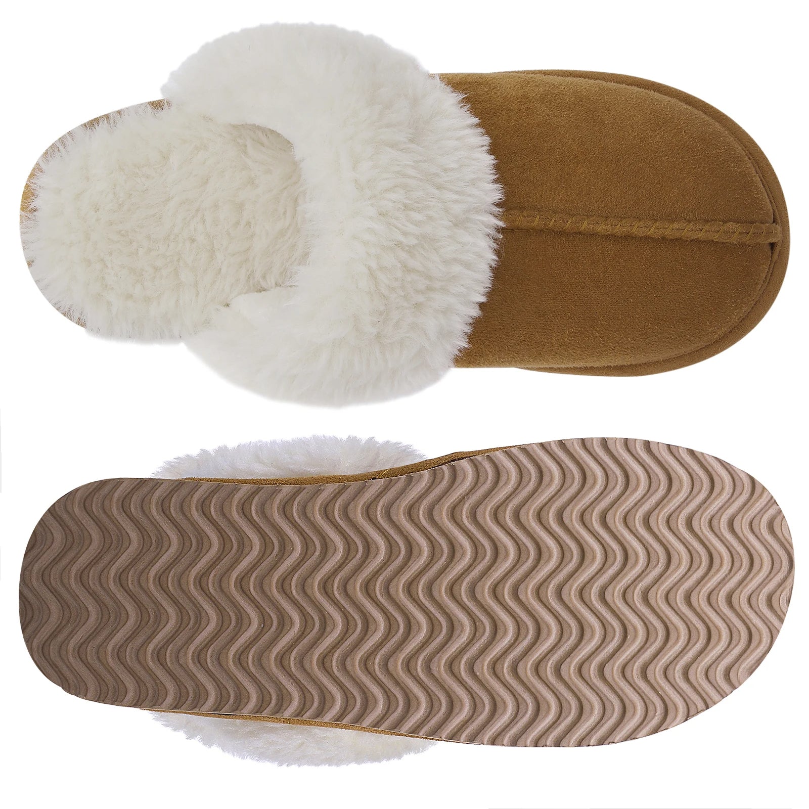 Pantuflas Cálidas de Invierno con Pelo Suave y Suela Ergonómica - Effepilab